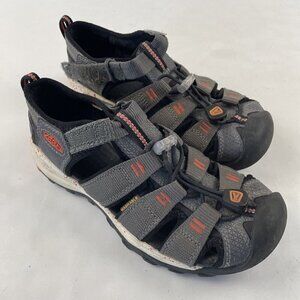 KEENS Newport Neo H2 Sandals Kids Youth 13 Magnet Gray  Waterproof Closed Toe